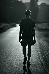 man walking