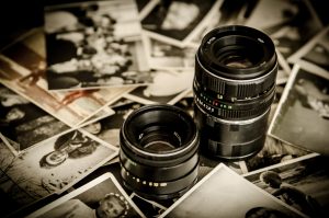 Camera with pictures