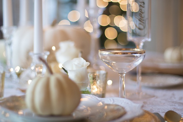 table during holidays