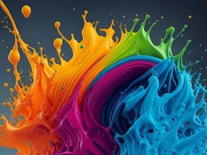 Cans of paint