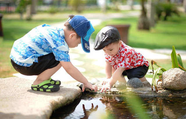 boys playing