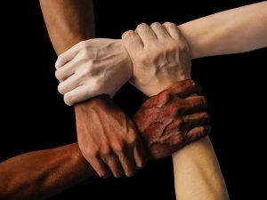 HANDS CONNECTED