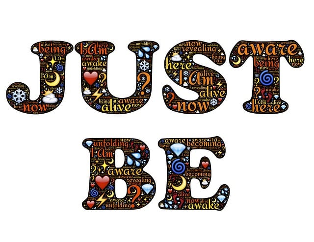 SIGN SAYS JUST BE